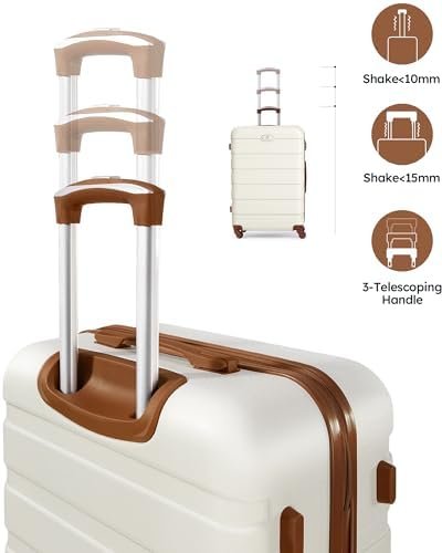 Suitour Luggage 3 Piece Sets Hard Shell Luggage Set with Spinner Wheels,TSA Lock... - Image 7