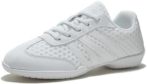 White Cheer Shoes for Girls Womens cheer shoes Youth girls Cheerleading shoes Co... - Image 2