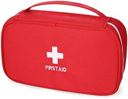 First Aid Bags Empty, Portable Travel Medicine Bag for Camping Hiking Vehicle Mo... - Image 2