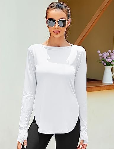 ZHENWEI Women's Long Sleeve Sun Shirt UV Protection Workout Tops Lightweight UPF... - Image 3