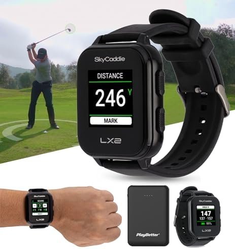 SkyCaddie LX2 Golf GPS Watch - Lightweight & Simple Golf Yardage Rangefinder Tou... - Image 2