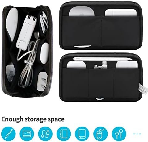 Electronic Organizer, Travel cable Electronic Organizer Case Bag,Waterproof Orga... - Image 6