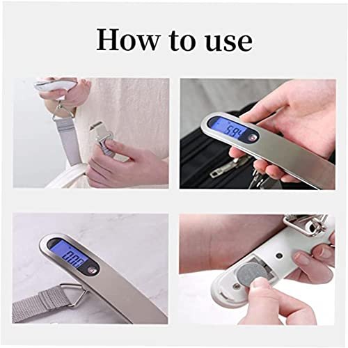 Travel with Our 50Kg Portable Luggage Scale - LCD Display Handheld Weight Measur... - Image 5