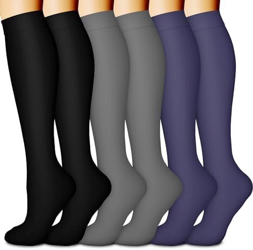 WITHYOU Compression Socks 15-20 mmHg is Best Athletic for Men & Women Running Fl... - Image 2