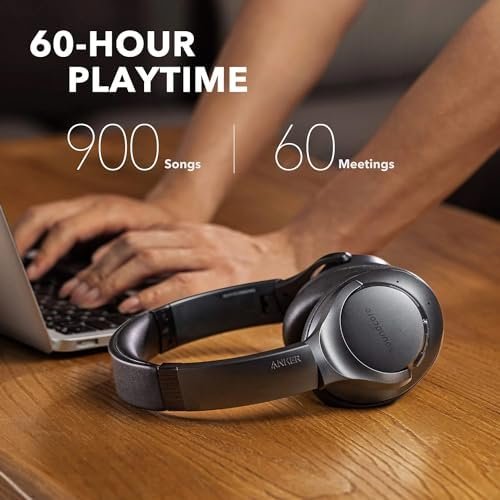 Soundcore Anker Life Q20 Hybrid Active Noise Cancelling Headphones, with Headpho... - Image 3