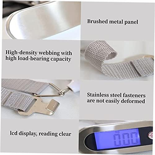 Travel with Our 50Kg Portable Luggage Scale - LCD Display Handheld Weight Measur... - Image 7