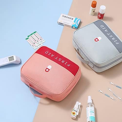 Travel Medicine Bag, Medicine Bottle Organizer Med Emergency Bag, First Aid Bags... - Image 7
