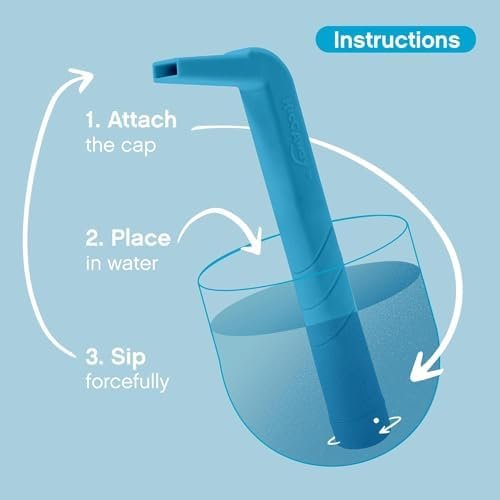 HiccAway Hiccup Straw - Stops Hiccups Naturally & Fast - As Seen On Shark Tank -... - Image 6