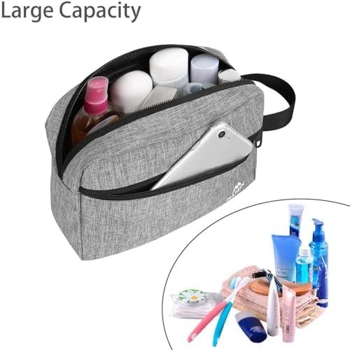 MATEIN Toiletry Bag for Men (2 Packs), Waterproof Dopp Kit Bathroom Shaving Bag ... - Image 3