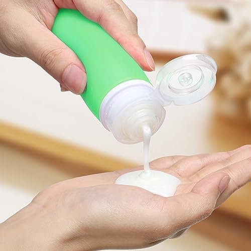 PACKISM TSA Approved Toiletry Bottles - 6 Pack Leak Proof 3.4oz Silicone Travel ... - Image 8