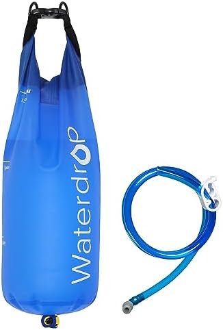 Waterdrop Gravity Water Bag for Camping, Travel, Backpacking, Hiking and Emergen... - Image 2