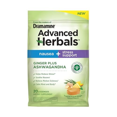 From the Makers of Dramamine, Advanced Herbals, Nausea and Stress Support with G... - Image 2