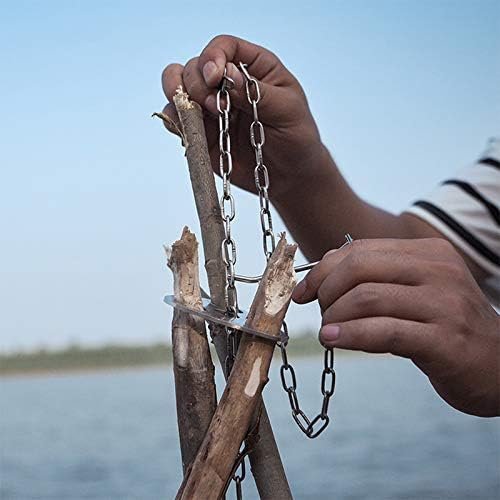 Stainless Steel Camping Gear and Equipment - Campfire Cooking Accessories Set - ... - Image 7