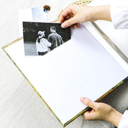 Holoary Adventure Scrapbook Album with Metallic Pen Magnetic Self-Stick Page Scr... - Image 6