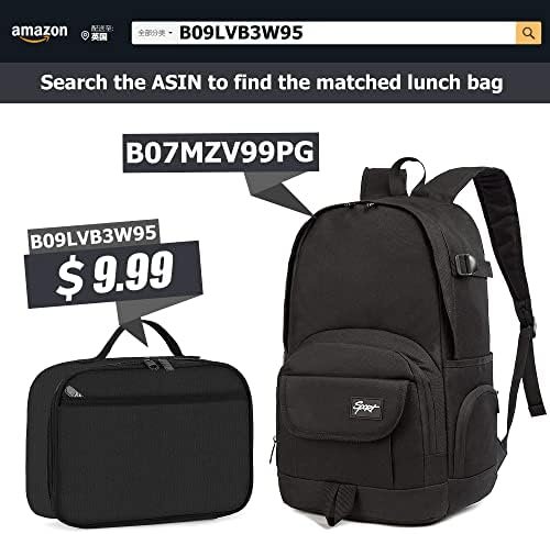 rickyh style School Backpack Travel Bag for Men & Women Lightweight College Back... - Image 7