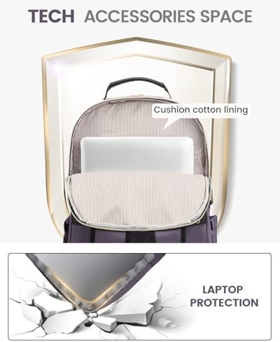 LOVEVOOK Backpack for Women, Fits 15.6 Inch Laptop Backpacks Purse with USB Port... - Image 5