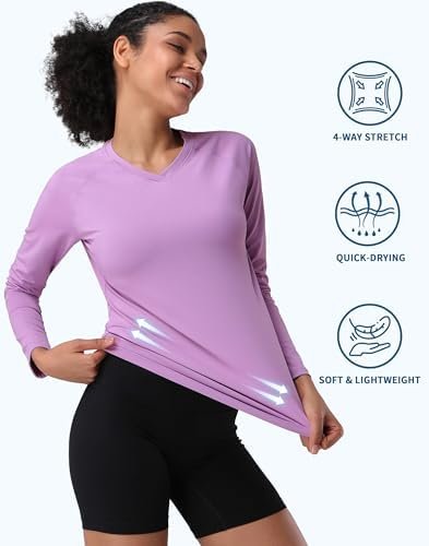 Pioneer Camp Women's UV Sun Protection SPF Shirt V Neck UPF 50+ Long Sleeve Work... - Image 5