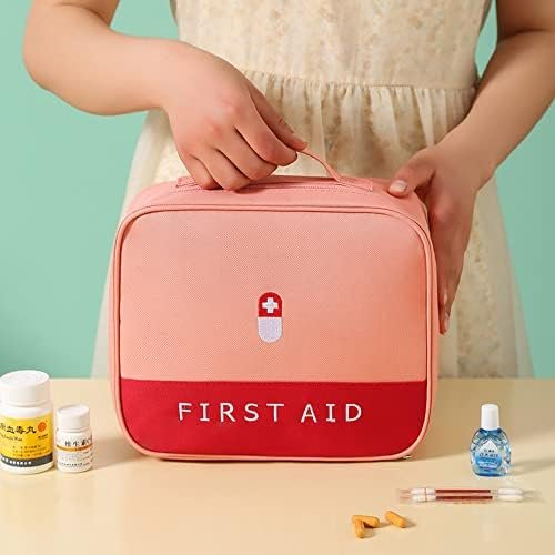 Travel Medicine Bag, Medicine Bottle Organizer Med Emergency Bag, First Aid Bags... - Image 8