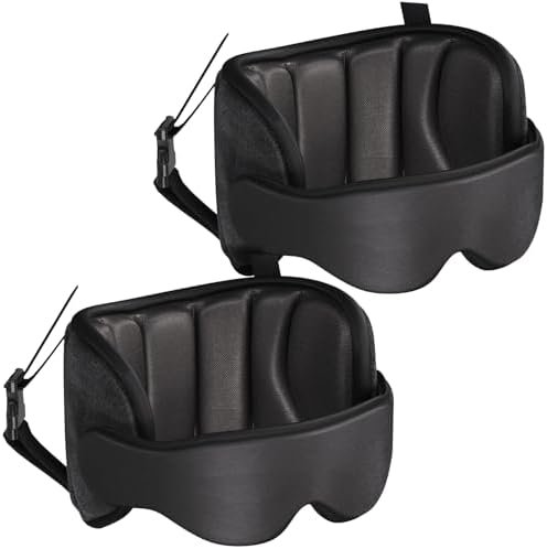 Travel Pillows for Airplanes, Airplane Pillow with Sleeping Eye Mask, Travel Nec... - Image 2