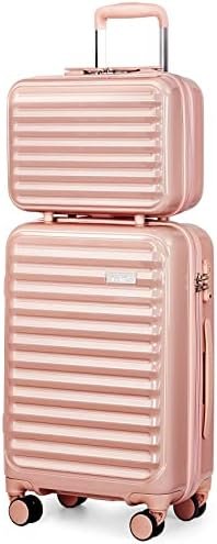 Coolife Luggage Suitcase expandable (only 28”) ABS+PC Spinner suitcase with TSA ... - Image 2