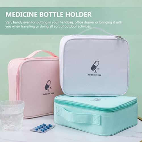 COHEALI Medication Organizer Empty First Aid Bags Travel Medicine Bag Supplies O... - Image 7