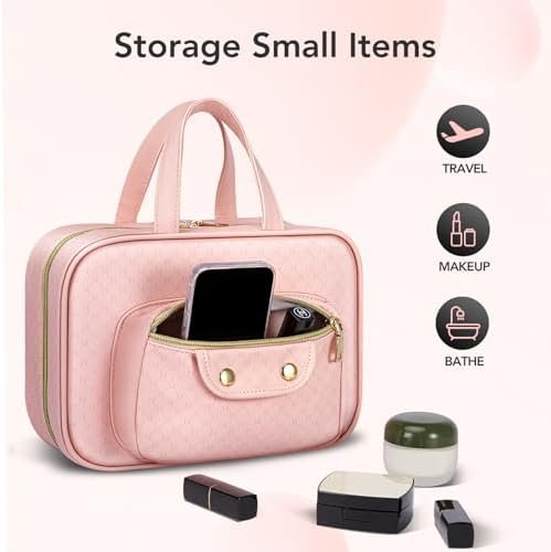 BOOMRICH Toiletry Bag for Women, Travel Hanging Toiletry Bag, Water-resistant Co... - Image 6
