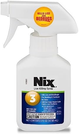 Nix Lice & Bedbug Killing Spray for Home, Bedding & Furniture, 5 fl oz - Image 2