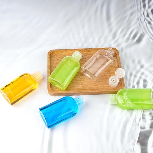 Travel Size Containers Plastic Travel Bottles Leak Proof Squeeze Bottles with Fl... - Image 4