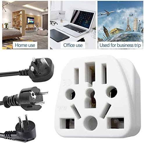 2 Pack US Travel Plug Adapter,UK to US Plug Adapter, Universal to American Outle... - Image 8