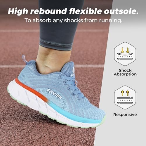 FitVille Wide Toe Box Shoes Women Breathable Wide Running Shoes for Women Lightw... - Image 5