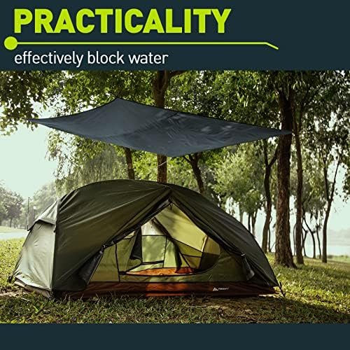 Forceatt Waterproof Camping Tarp, 2 and 3 Person Ultralight Tent tarp for Picnic... - Image 6