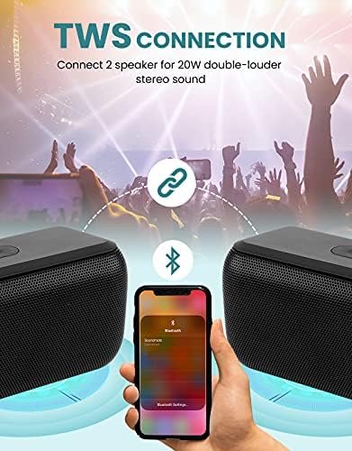 LENRUE Bluetooth Speaker,Wireless Portable Speakers with TWS, 12H Playtime, Clea... - Image 4