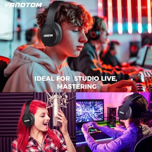 Wireless Headphones Bluetooth Headphones with Microphone,Noise Canceling Wireles... - Image 7