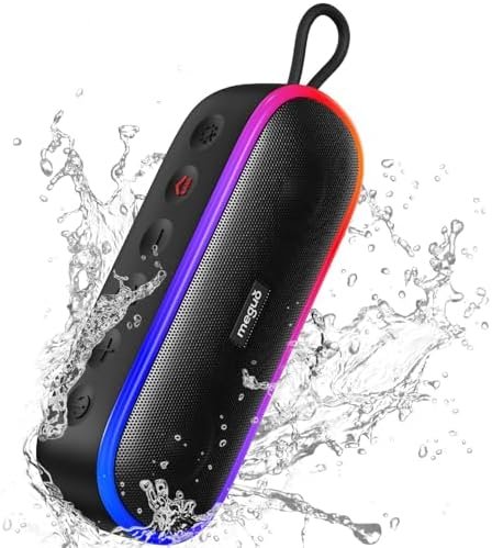 Bluetooth Speakers,IPX7 Waterproof Speaker with 20W Powerful Sound,Portable Wire... - Image 2