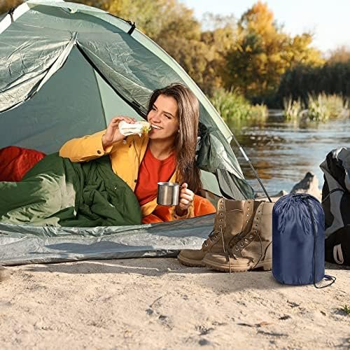 Tudomro 2 Pcs Camping Sleeping Bag for Adults, Lightweight Packable Waterproof C... - Image 8