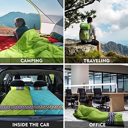 VILLEY Camping Sleeping Bag, Lightweight Backpacking Sleeping Bag with Compressi... - Image 7