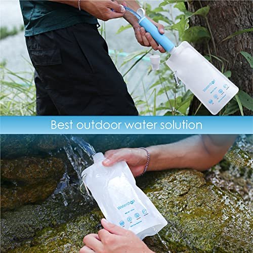 Waterdrop Water Pouch for Drinking, Hiking Water Bag, Pouch Water Bottle, Compat... - Image 6
