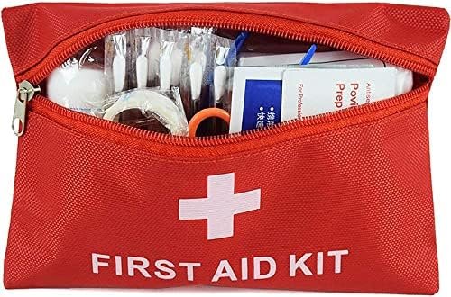 AOUTACC 12 Pack Mini First Aid Kit Empty Bag, Travel Empty First Aid Kit Pouch B... - Image 4