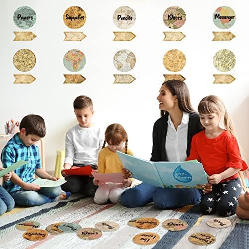 Travel The Map Classroom Jobs Bulletin Board Set Classroom Helpers Charts Teache... - Image 9