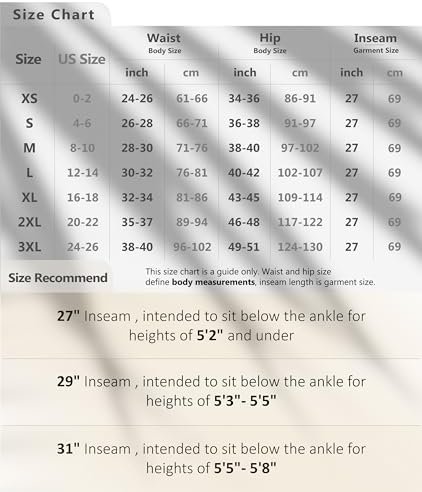 ODODOS Modal Soft Wide Leg Pants for Women High Waist Casual Relaxed Pants with ... - Image 7
