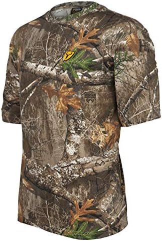 SCENTBLOCKER Scent Blocker Fused Cotton Lightweight Short-Sleeve Camo Hunting Sh... - Image 3