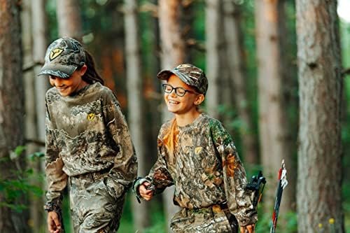 Shield Series Youth Fused Cotton Short Sleeve Shirt, Youth Camouflage Shirt - Image 6