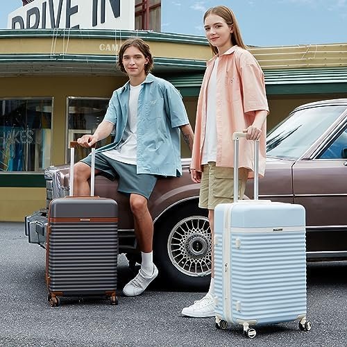 Joyway Luggage 20 Inch Carry On Luggage Sets, Expandable Suitcase Set with Spinn... - Image 8