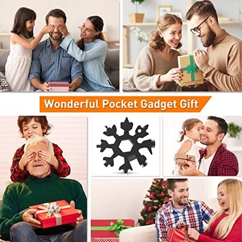 Dusor Gifts for Men, 18-in-1 Snowflake Multitool, Father's Day Gifts from Daught... - Image 7
