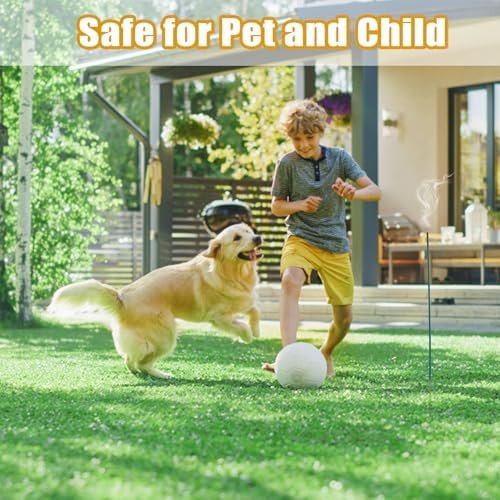 Mosquito Repellent Incense Sticks 60 Pcs, Citronella Repellent Incense Stick Out... - Image 9