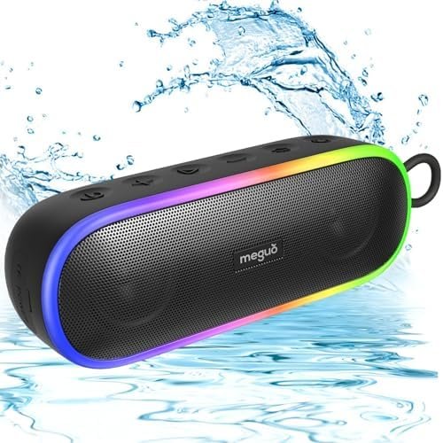 Bluetooth Speakers,IPX7 Waterproof Speaker with 20W Powerful Sound,Portable Wire... - Image 8