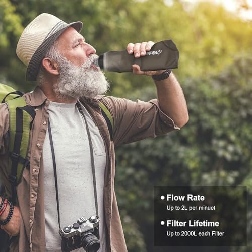 1L Water Filter - 2000L Filter Lifetime - Fast Flow, 0.01 Micron Filtration for ... - Image 5