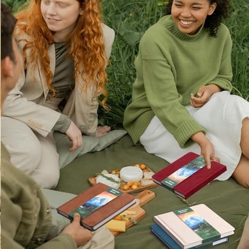 Mooliwe 4 Pcs Watercolor Paper Sketchbook 5.5" X 5.5" Watercolor Travel Journal ... - Image 7