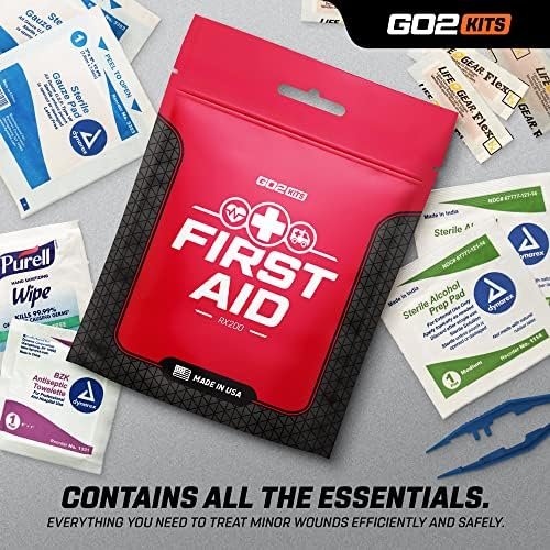 38-Piece First Aid Kit 2.0, Basic Plus Emergency First Aid Kit for Home, Work & ... - Image 8