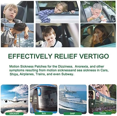 Motion Sickness Patches, Sea Sickness Patch with Waterproof and Non Drowsy 24 Co... - Image 7